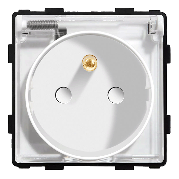 Modul zásuvky s krytkou - 230 V
