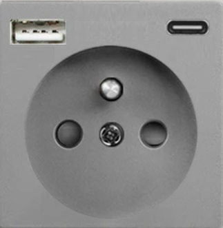 Modul zásuvky - USB A+C